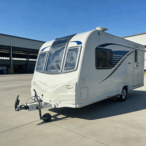 <span class=keywords><strong>Caravane</strong></span> de voyage tout-terrain 4x4 moderne avec cadre en aluminium léger et fibre de verre, mobilier de luxe, norme européenne - Product Image 1