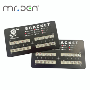 Brackets Metálicos de <span class=keywords><strong>Ortodoncia</strong></span> Mr.Den, Ranura 0.018-0.022, Brackets Dentales Miniatura MBT/Roth para Tratamiento de <span class=keywords><strong>Ortodoncia</strong></span>, Certificación CE - Product Image 3