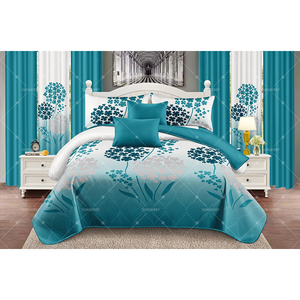 Hot Bán <span class=keywords><strong>10</strong></span> Miếng In Tấm Ga Trải Giường Mền Đặt Rèm Bộ Đồ Giường Đặt Bông Làm Đầy Mền Ga Trải Giường Đặt Cho Tất Cả Các Mùa - Product Image 4