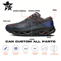Chaussures de course légères personnalisées avec logo, chaussures de marche, véritable luxe, baskets en maille sportives pour hommes
