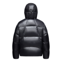 Doudoune de luxe pour homme avec capuche, design court, qualité supérieure, imperméable, manteau d'hiver, finition délavée