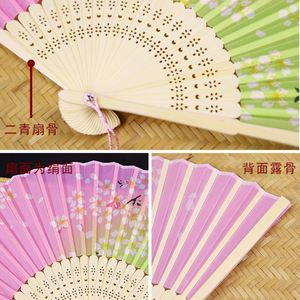 Abanico Plegable Chino Antiguo al por Mayor, Estilo Dinastía Han, Artesanía de Bambú Pintado a Mano para Estudiantes y Bailarines, ¡Venta Caliente! - Product Image 4