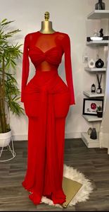 Женское однотонное платье с длинным рукавом - Product Image 4