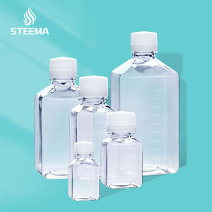 30 ، 50 ، 50 ، 50 ، 50 ، في مختبر ، قارورة خلية من البلاستيك لثقافة المختبر ، قارورة مربعة لتربية الحيوانات الأليفة - Product Image 1