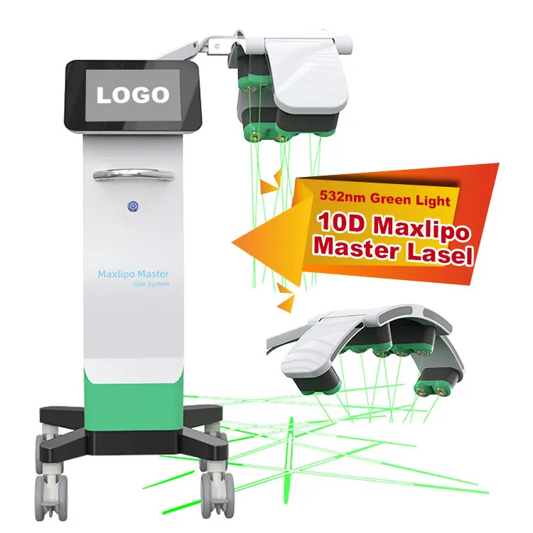 2023New Arrival10d Laser Slimming Machine Newest Low Level Laser Therapy 10d Green Diode
