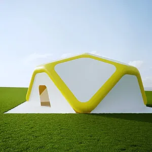 เต็นท์แคมป์ปิ้งคุณภาพสูง <span class=keywords><strong>Naturehike</strong></span> สำหรับกิจกรรมกลางแจ้ง แบบขยายได้ ทำจากผ้าฝ้าย พร้อมเสาเป่าลม สำหรับ <span class=keywords><strong>Glamping</strong></span> เต็นท์เป่าลม แอฟริกาใต้ - Product Image 5