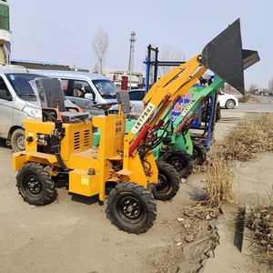 صنع في الصين جرافة صغيرة مدمجة من ويلي 4x4 كهربائية صغيرة لوادر مفصلية صغيرة - Product Image 4