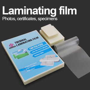 60mic 95*135mm 100 Uds. Película de laminación de tarjeta de identificación personalizada de alto brillo hojas de laminación de tamaño de <span class=keywords><strong>carta</strong></span> mate para papeles de fotos - Product Image 5