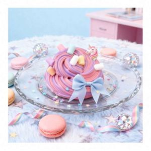 Durable DIY Handmade Puff <b>Slime</b> Bulk Colorful Soft Non-Toxic Materials Playdough Stress Relief Toy Creative Children - Product Image 2