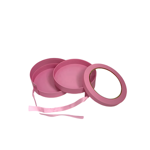 Scatola Regalo Rotante Creativa a <span class=keywords><strong>2</strong></span> Strati in Stock (Personalizzazione Accettata) con Finestra in PVC per Fiori e Cioccolato - Product Image 2