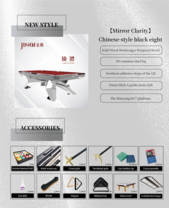 Năng Động Bóng 2025 Sản Phẩm Mới Nhà Máy Giá Bàn Bida Chất Lượng Cao Sang Trọng <span class=keywords><strong>Snooker</strong></span> Bàn Bida Bàn Hồ Bơi - Product Image 6