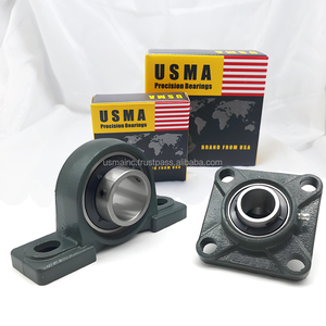 ปลอกอะแดปเตอร์แบริ่ง USMA UKF320 H2320X ผู้ผลิตตลับลูกปืนแบบ Pillow Block UKF320 แบริ่ง UIKF 320 - Product Image 6