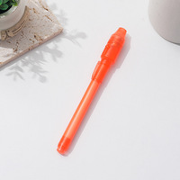 Vente en gros de stylos à encre invisible Stylo espion avec lumière UV Stylos à message secret Marqueur invisible pour la peau soluble dans l'eau pour l'école et le bureau