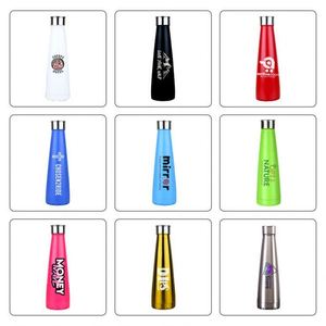 Gourde isotherme sous vide en acier inoxydable à double paroi de 500 ml au design moderne pour le sport, les activités de plein air et la salle de sport - Product Image 2