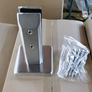 Supports de fixation au sol modernes en acier inoxydable pour verre, pour villa, centre commercial, hôtel, balcon extérieur, escalier, <span class=keywords><strong>clôture</strong></span> - Product Image 5