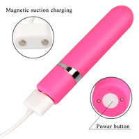 Leistungsstarker USB-Aufladbarer Bullet-Vibrator Sexspielzeug für Frauen Erwachsenenprodukt Sextoy Weibliche Masturbation Orgasmus Klitorale Stimulation