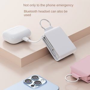 趋势产品电源银行2000毫安时超快速充电3合1无线迷你便携式电话充电器钥匙扣电源银行 - Product Image 2