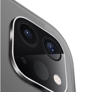 Pellicola per fotocamera posteriore per <span class=keywords><strong>IPad</strong></span> <span class=keywords><strong>Pro</strong></span> <span class=keywords><strong>2018</strong></span> seconda modifica a 2020 per la protezione della copertura della lente adesivo vetro temperato antigraffio nero - Product Image 1