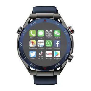 Смарт-часы с камерой LTE, 4 г, Android, силиконовые, IP67, OEM, унисекс, круглые Смарт-часы с Bluetooth, от 5 до 10 дней
