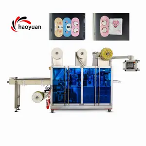 HAOYUAN HY-220 Entièrement Automatique Haute Vitesse Faisant La Visage Pansements Oculaires N95 Masque Machine