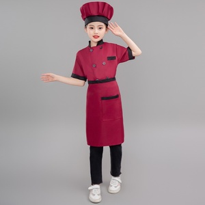 Nueva ropa de <span class=keywords><strong>Chef</strong></span> para niños, ropa de actuación, juegos de ropa profesional, disfraces de <span class=keywords><strong>Chef</strong></span> pequeño para niños - Product Image 2