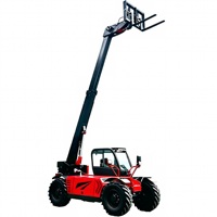 Chariot télescopique diesel 4x4 modèle M735, 3,5 tonnes, hauteur de levage 7 m, capacité de levage 3500 kg