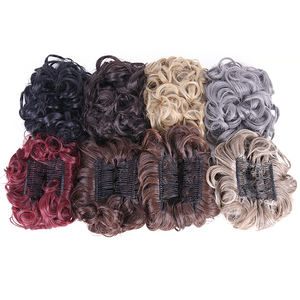 Perruque Julianna Cheveux <span class=keywords><strong>Chignon</strong></span> peigne paix <span class=keywords><strong>mariage</strong></span> avec Clip Afro 95G vente en gros doux pour la chaleur Cheveux naturels gris <span class=keywords><strong>Chignon</strong></span> - Product Image 6