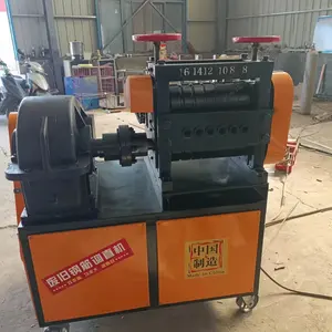 Fabricante de máquinas automáticas resistentes para economizar menos poeira e esforço humano, barra de metal, endireitador da China