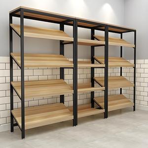 Phong cách hiện đại 5-Layer cửa hàng bán lẻ hiển thị đứng có thể điều chỉnh gỗ và thép cửa hàng bách hóa hiển thị kệ bền - Product Image 6