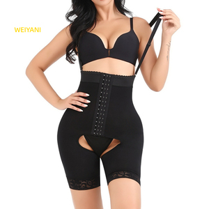 Récupération de l'abdomen Shapewear Fesses rembourrées Minceur Corps complet Ouvert Entrejambe Gaines Taille Formateur Body Butt Lifter Shaper - Product Image 3