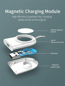 YTGEE Mini Portable adaptateur de charge rapide poche USB porte-clés chargeur sans fil magnétique pour <span class=keywords><strong>Apple</strong></span> IWatch <span class=keywords><strong>accessoires</strong></span> de montre intelligente - Product Image 2