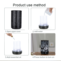 Humidificateur intelligent à brume chaude et froide, humidificateur silencieux de table pour bureau, chambre à coucher, humidificateur domestique sans filtre