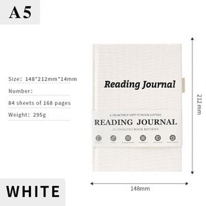 A5 Student Text Composition Record <b>Notebook</b> 52 Reading Notes Log Book for School Use Wholesale - Product Image 5