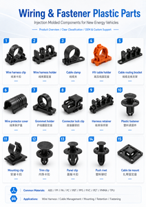 Custom EV Charging Socket Housing FR PBT GF30 Flame Retardant Insulated Injection Molded <b>Plastic</b> Parts OEM Manufacturer - Product Image 5