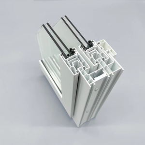 Ventanas corredizas verticales Upvc caseras de CHANGYI, ventanas colgantes dobles con doble acristalamiento templado, ventana colgada doble a la venta - Product Image 3