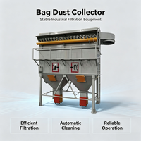 Système de filtration à sacs industriel Pulse Baghouse PPH avec filtre à sacs pour l'exploitation minière