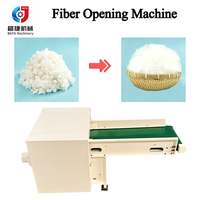 Machine à ouvrir les fibres synthétiques, machine à faire gonfler le coton, petite machine à ouvrir les fibres de silicone chimique pour la fabrication d'oreillers