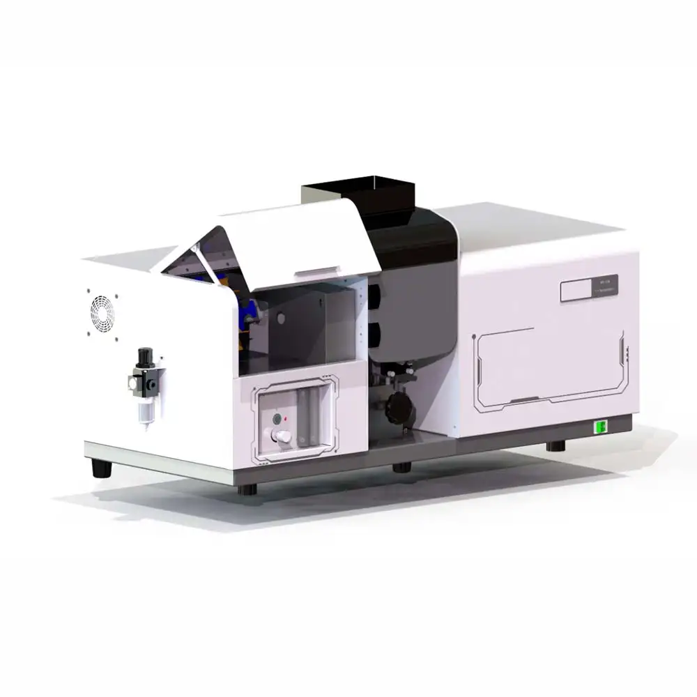 Espectrofotómetro de absorción atómica AAS automático laboratorio de análisis de elementos metálicos de 190-900nm, 8 lámparas, 1, 2, 2