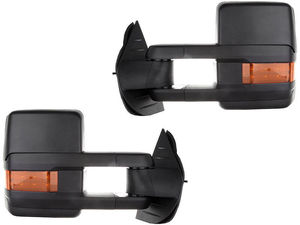 Specchietti Laterali <span class=keywords><strong>Elettrici</strong></span> Neri per Chevrolet Silverado 2007-2013, Accessori <span class=keywords><strong>Esterni</strong></span> di Fabbrica - Product Image 1