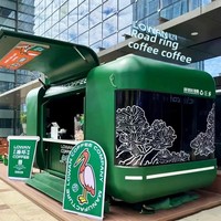 Food Truck Cuisine Mobile Barbecue Grill Remorque Alimentaire Entièrement Équipée Four à Pizza Food Truck à Vendre aux États-Unis