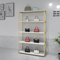 Sac en bois et métal de luxe, sur pied, présentoir, vente en gros,