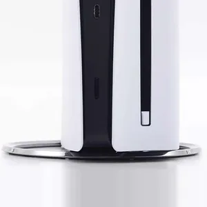 Support vertical en aluminium pour Sony Playstation 5, support de bureau pour <span class=keywords><strong>PS5</strong></span> Slim Pro avec support de refroidissement - Product Image 6
