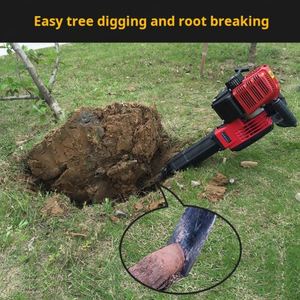 Bốn thì điện vườn Xăng đục rocksdig lên cây Digger điện xẻng cây đào Máy Tay Đất đào máy - Product Image 3