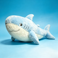 OEM ODM Coussin en peluche requin personnalisé, Peluche requin réaliste, Jouet en peluche pour dormir, Coussin décoratif pour canapé et décoration intérieure