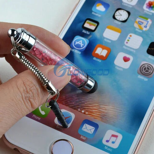 Оптовая продажа, дешевый красочный Универсальный стилус, стилус для планшета, мобильного телефона, сенсорного экрана, резиновый наконечник, стилус