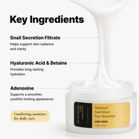 Sérum Contour des Yeux à la Bave d'Escargot Hydratant, Raffermissant, Lissant et Nourrissant – Soin des Yeux Marque Blanche