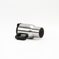 Mug chauffant multifonctionnel pour voiture avec logo personnalisé, bouilloire électrique, tasse thermos en acier inoxydable avec couvercle et poignée