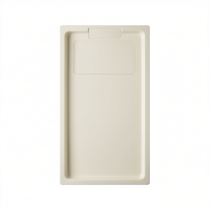 Plato de Ducha Rectangular Emotion Line 90x100 cm Beige 9001 - Product Image 3