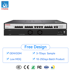 HSGQ-G08L NUEVO OEM Gepon OLT Fibra Óptica FTTB FTTH 8 Puertos PON GPON OLT Equipo de Red - Product Image 1
