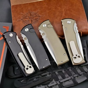 Couteau de poche tactique de survie EDC <span class=keywords><strong>Reden</strong></span> 229 avec lame en acier S35VN et manche en aluminium, couteau pliant pour la chasse avec clip de ceinture - Product Image 6